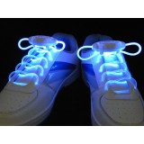 Waterproof LED shoelaces with 2 cell